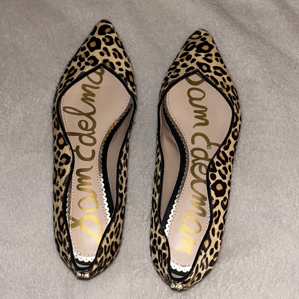 Leopard print Sam Edelman size 5 1/2 women
